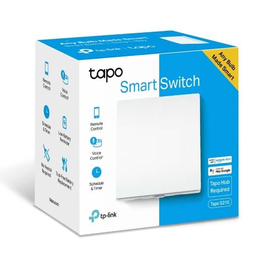 Εικόνα της TP-Link Tapo S210 Smart Light Switch 1-Gang 1-Way