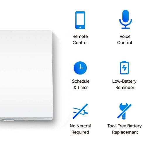 Εικόνα της TP-Link Tapo S210 Smart Light Switch 1-Gang 1-Way