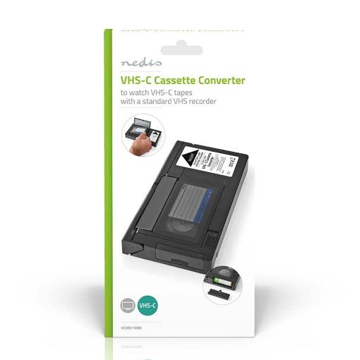 Εικόνα της Nedis Converter VHS-C to VHS Black VCON110BK