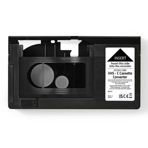 Εικόνα της Nedis Converter VHS-C to VHS Black VCON110BK