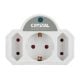 Εικόνα της Πολύπριζο Ασφαλείας 3 Θέσεων Crystal Audio SPW21-1300-70 1300J White