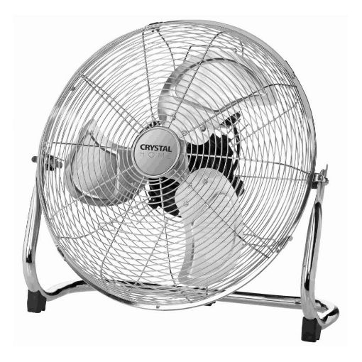 Εικόνα της Ανεμιστήρας Δαπέδου 125W Crystal Home Air Metal 45
