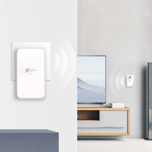 Εικόνα της Powerline Tp-Link TL-WPA7617 v1 AV1000 Wireless Passthrough Starter Kit