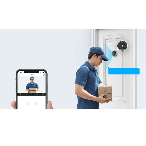 Εικόνα της Ezviz Smart Doorbell DP2C CS-DP2C-A0-6E2WPFBS