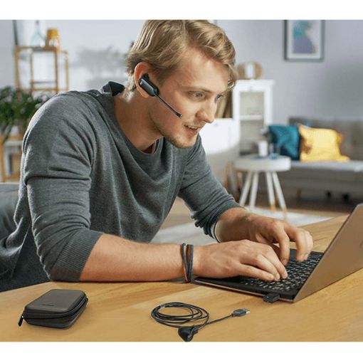 Εικόνα της Headset Yealink WH67 DECT Wireless + WHC60 Charging Station Black 04-17-0032