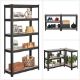 Εικόνα της Songmics Ραφιέρα Dexion με 5 Ράφια 150 x 75 x 30 cm Black/Brown GLR030B11