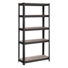 Εικόνα της Songmics Ραφιέρα Dexion με 5 Ράφια 150 x 75 x 30 cm Black/Brown GLR030B11