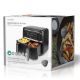 Εικόνα της Φριτέζα Αέρος Nedis 2 x 3.8Lt 2850W Black KAAFD350EBK