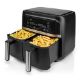 Εικόνα της Φριτέζα Αέρος Nedis 2 x 3.8Lt 2850W Black KAAFD350EBK