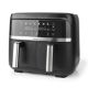 Εικόνα της Φριτέζα Αέρος Nedis 2 x 3.8Lt 2850W Black KAAFD350EBK