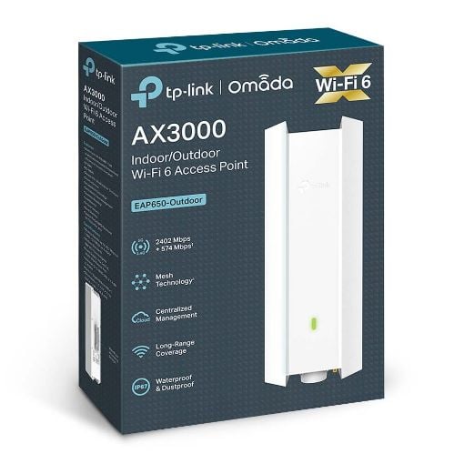 Εικόνα της Outdoor Access Point Tp-Link EAP650 WiFi 6 AX3000 Dual Band PoE