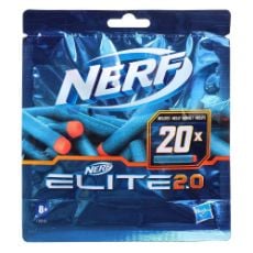Εικόνα της Hasbro Nerf - Ανταλλακτικά Βελάκια Nerf Elite 2.0 20 Refill Pack F0040