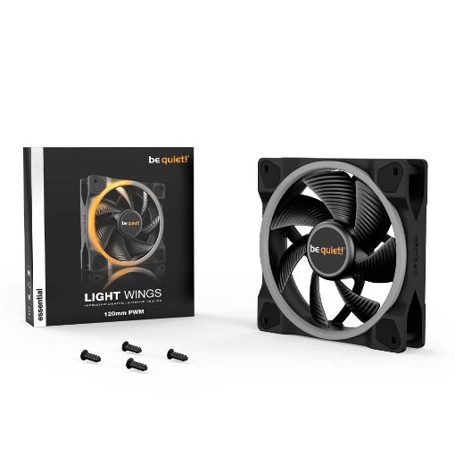 Εικόνα της Case Fan Be Quiet! Light Wings 2 ARGB 120mm Black BL072