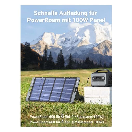 Εικόνα της Foldable Solar Panel Ugreen SC100 for Portable Power Station 100W 15113