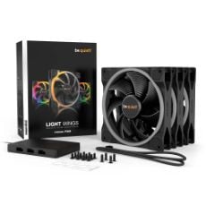 Εικόνα της Case Fan Be Quiet! Light Wings 2 ARGB 140mm Black (3-Pack) BL078