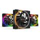 Εικόνα της Case Fan Be Quiet! Light Wings High-Speed ARGB 120mm (3-Pack) Black BL077