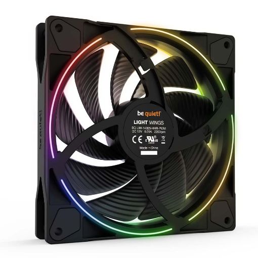 Εικόνα της Case Fan Be Quiet! Light Wings High-Speed ARGB 140mm Black BL075