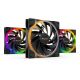 Εικόνα της Case Fan Be Quiet! Light Wings High-Speed ARGB 140mm (3-Pack) Black BL079