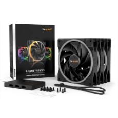 Εικόνα της Case Fan Be Quiet! Light Wings High-Speed ARGB 140mm (3-Pack) Black BL079