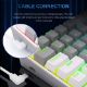 Εικόνα της Πληκτρολόγιο Redragon K616 Fizz Pro RGB Wireless Red Switches (US) White/Grey
