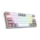 Εικόνα της Πληκτρολόγιο Redragon K616 Fizz Pro RGB Wireless Red Switches (US) White/Grey