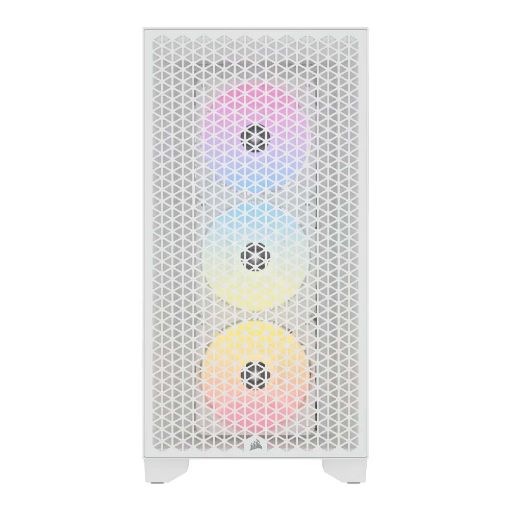 Εικόνα της Corsair 3000D RGB Airflow Tempered Glass White CC-9011256-WW