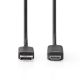 Εικόνα της Καλώδιο Nedis DisplayPort to HDMI M/M 2m Black CCGB37104BK20