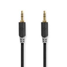 Εικόνα της Καλώδιο Nedis Audio 3.5mm M/M 3m (Gold Plated) Black CABW22000AT30