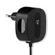 Εικόνα της Φορτιστής Nedis Quick Charge 15W με Ενσωματωμένο Καλώδιο USB-C 1.5m Black WCHAC300ABK