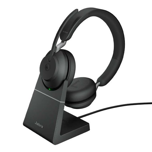 Εικόνα της Jabra Evolve2 65 MS Stereo Link380c with Desk Stand Black 26599-999-889