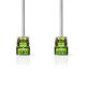 Εικόνα της Καλώδιο Δικτύου Nedis FTP CAT.7 3m Grey (Polybag) CCGP85420GY30