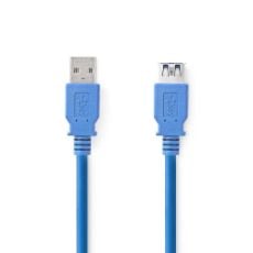 Εικόνα της Καλώδιο Προέκτασης USB 3.0 Nedis 1m Blue (Polybag) CCGP61010BU10