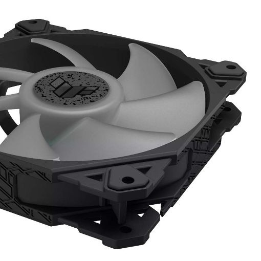 Εικόνα της Case Fan Asus TUF Gaming TF120 ARGB 120mm with Controller Black Edition (3-Pack) 90DA0030-B09030