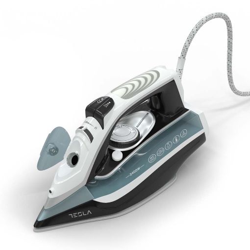 Εικόνα της Σίδερο Ατμού Tesla IR302BL 2400W White/Black/Blue