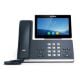 Εικόνα της Ενσύρματο Τηλέφωνο Yealink SIP T58W PoE with Camera Black