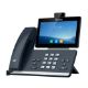 Εικόνα της Ενσύρματο Τηλέφωνο Yealink SIP T58W PoE with Camera Black