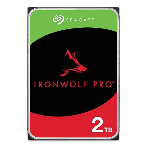 Εικόνα της Εσωτερικός Σκληρός Δίσκος NAS Seagate 3.5" Ironwolf Pro 2TB Sata III 256MB ST2000NT001
