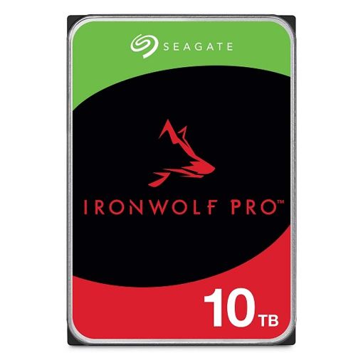Εικόνα της Εσωτερικός Σκληρός Δίσκος NAS Seagate 3.5" Ironwolf Pro 10TB Sata III 256MB ST10000NT001