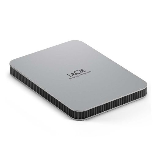 Εικόνα της Εξωτερικός Σκληρός Δίσκος LaCie Mobile 1TB USB-C Moon Silver STLP1000400