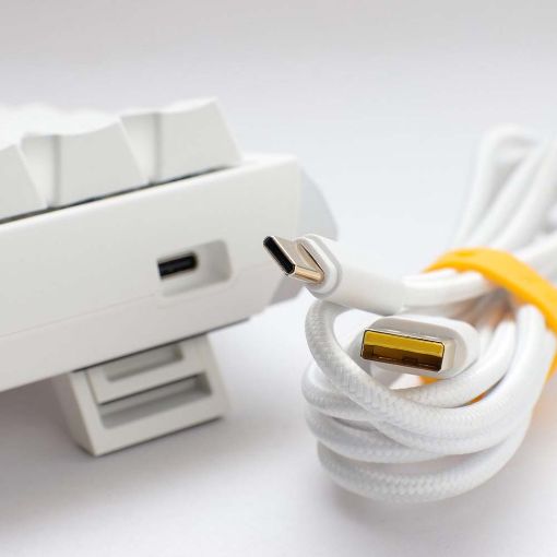 Εικόνα της Πληκτρολόγιο Ducky One 3 Classic Mini RGB Cherry MX Brown Switches (US) Pure White DKON2161ST-BUSPDPWWWSC1