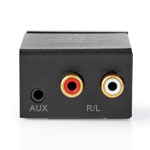 Εικόνα της Digital Audio Converter Nedis RCA/Toslink to 2 x RCA F/F Black ACON2510BK