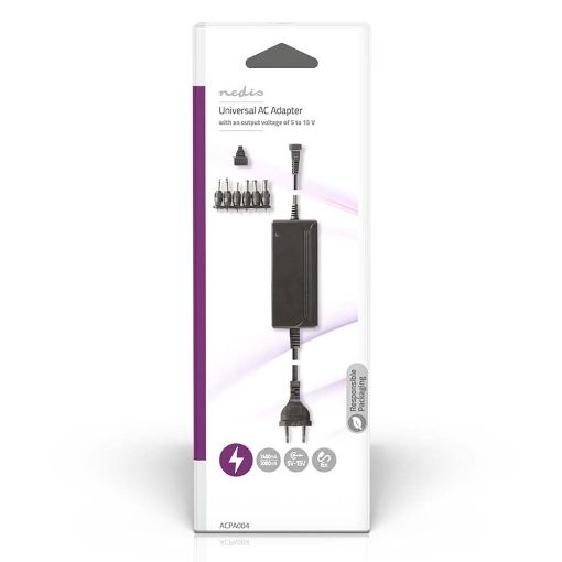 Εικόνα της Universal Τροφοδοτικό Nedis 15V/3A 36W ACPA004