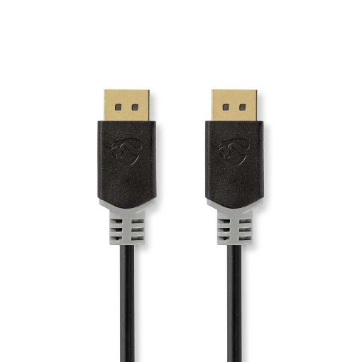Εικόνα της Καλώδιο Nedis DisplayPort M/M 2m (Gold Plated) Black CCBW37014AT20