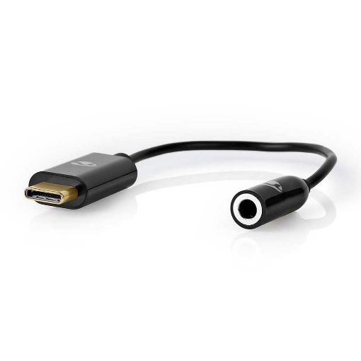Εικόνα της Adapter Nedis 3.5mm to USB-C F/M Black CCBW65950BK015