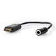 Εικόνα της Adapter Nedis 3.5mm to USB-C F/M Black CCBW65950BK015