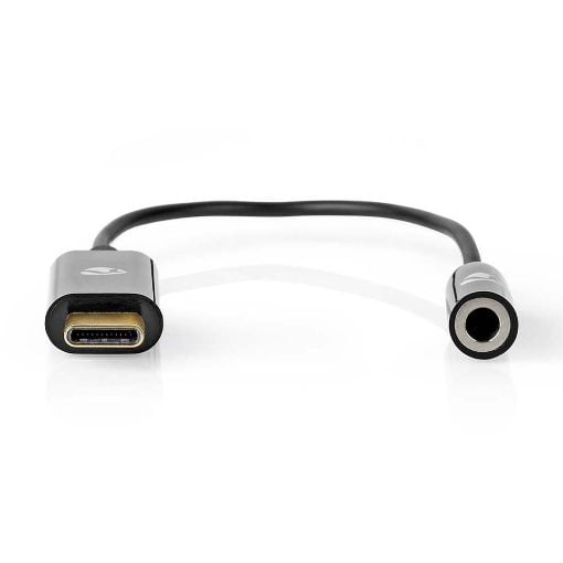 Εικόνα της Adapter Nedis 3.5mm to USB-C F/M Black CCBW65950BK015