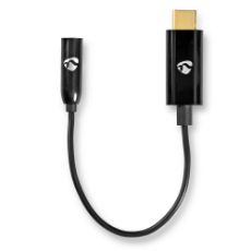 Εικόνα της Adapter Nedis 3.5mm to USB-C F/M Black CCBW65950BK015
