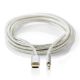 Εικόνα της Καλώδιο Nedis Braided USB-C to 3.5mm Male 1m Silver CCTB65940AL10