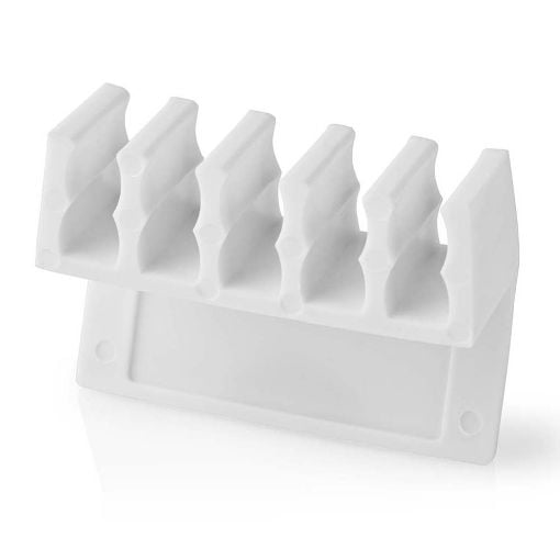 Εικόνα της Cable Clips Nedis 5 Θέσεων 2τμχ White CMGC21052WT