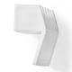 Εικόνα της Cable Clips Nedis 5 Θέσεων 2τμχ White CMGC21052WT